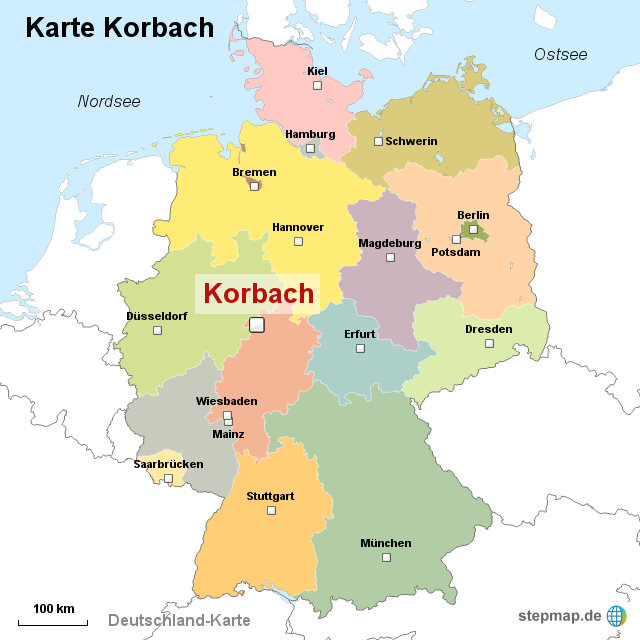 Karte korbach 170844